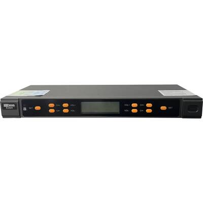 BF K102H Uhf 2x100 Kanal Kablosuz Çi̇ft El Mi̇krofon - 1