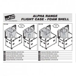 Clay Paky - 1500 Foam Shell (Jel)