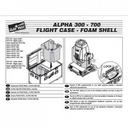 Clay Paky - 700 Foam Shell (Jel)