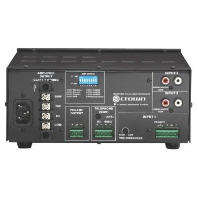 160MA 4 Kanal 60 Watt 100V Zone Tipi Power Anfi