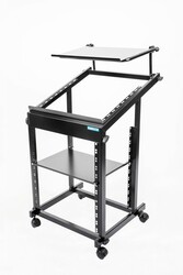 R4 RACK MOUNT (ORTA ) AMFIMIXER YÜZEYLİ P.tekerlekli - 1