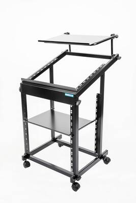 R4 RACK MOUNT (ORTA ) AMFIMIXER YÜZEYLİ P.tekerlekli - 1
