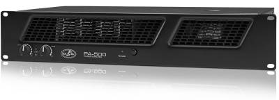PA-500 Stereo Power Amplifier - 1