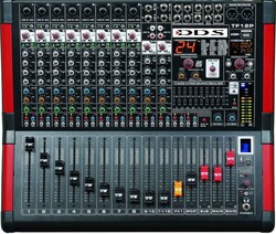 DDS - D 12 P3000 FX 2x1500 Watt 12 Kanal Power Mixer