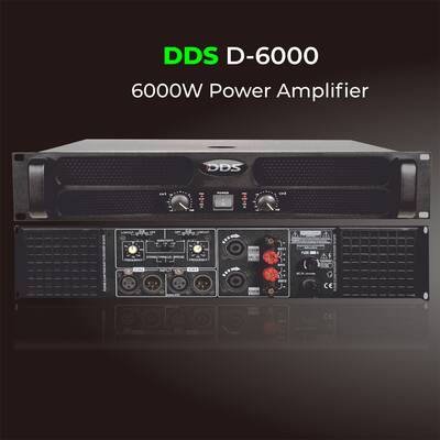 D-6000 6000 Watt Power Amfi