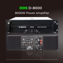 DDS - D-8000 8000 Watt Power Amfi