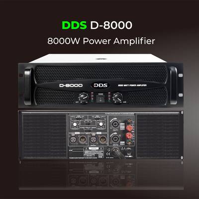 D-8000 8000 Watt Power Amfi