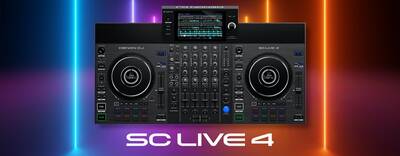 SC Live 4 - 4-Deck Standalone DJ kontrolcü