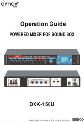 DXK-150 U Stereo Mikser Amfi - 1