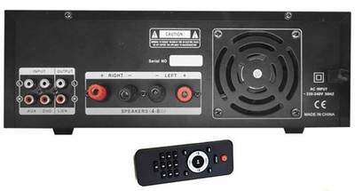 DXV-Logic 802 MIC 120 Watt Stereo Amfi 'kablosuz mikrofon ile - 3