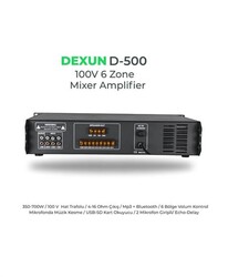 Dexun - D 500 100V 6 Bölgeli Anfi