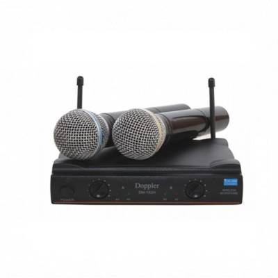 DM-152H Çift Anten Çift El Telsiz Mikrofon
