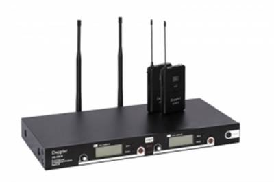 DM-552B UHF Çift Anten Çift Yaka 6x16 Kanal Ir Dijital Mikrofon - 1