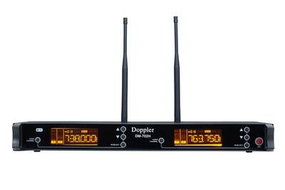 DM-702H UHF Çift Telsiz El Mikrofonu - 2