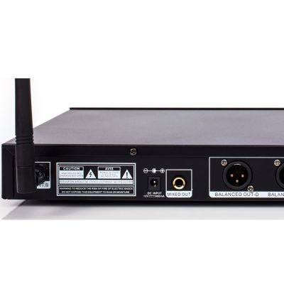 DM-104H 4 lü El Telsiz Mikrofon UHF Çift Anten - 3