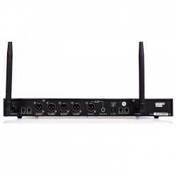 DM-404H 4lü El Telsiz Mikrofon Çift Anten 9x8 Kanal Dijital - 3