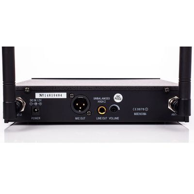 DM-500H Tek El Telsiz Mikrofon Çift Anten 6x16 Kanal Dijital - 2