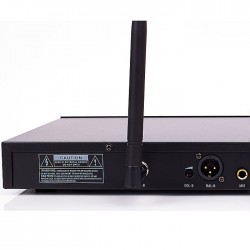 DM-502B 2li Yaka Telsiz Mikrofon Çift Anten 6x16 Kanal Dijital - 3