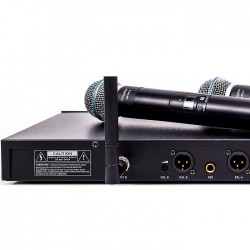 DM-502H 2li El Telsiz Mikrofon Çift Anten 6x16 Kanal Dijital - 5