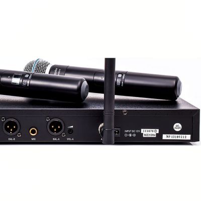 DM-502H 2li El Telsiz Mikrofon Çift Anten 6x16 Kanal Dijital - 6