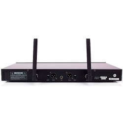 DM-502HB Tek El - Tek Yaka Telsiz Mikrofon Çift Anten 6x16 Kanal Dijital - 7