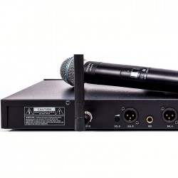 DM-502HB Tek El - Tek Yaka Telsiz Mikrofon Çift Anten 6x16 Kanal Dijital - 4