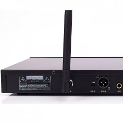 DM-502HB Tek El - Tek Yaka Telsiz Mikrofon Çift Anten 6x16 Kanal Dijital - 5