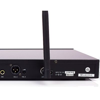 DM-502HB Tek El - Tek Yaka Telsiz Mikrofon Çift Anten 6x16 Kanal Dijital - 6
