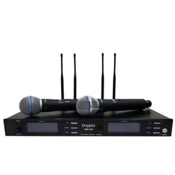 Doppler DM-242H 2 li Kablosuz El Mikrofonu - Doppler