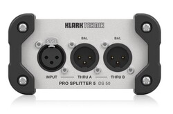 KLARK TEKNİK - DS50 Pro Genişletilmiş Dinamik Aralıklı Pasif 1-In / 5-Out Sinyal Splitter