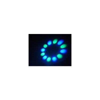 GEM Led 62x4 Adet RGB Sese Duyarlı Gobolu Işık - 4