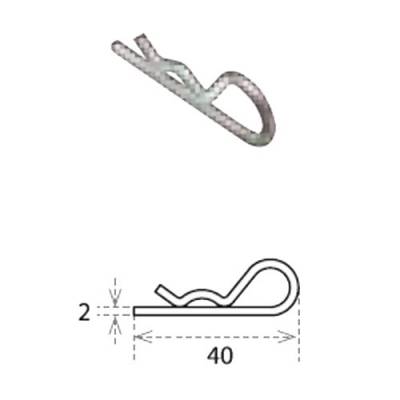 CS1-RS2FD TRUSS İçin Ara Bağlantı Konnektör Pin Clips