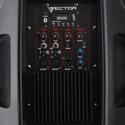 VRE-15AG2 800 Watt 15 Inch Vector Active Powered Speaker With Bluetooth - Thumbnail
