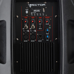 VRE-15AG2 800 Watt 15 Inch Vector Active Powered Speaker With Bluetooth - 3