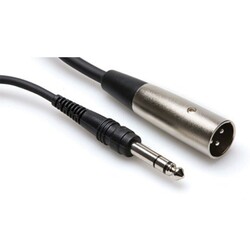 1/4'' TRS - XLR (M) Balanslı Kablo 0,6 m (STX-102M) - 1
