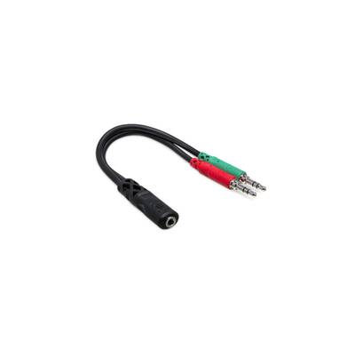 3.5 mm. TRS (Dişi) - Dual 3.5 mm TRS Breakout Kablo (YMM-107) - 1