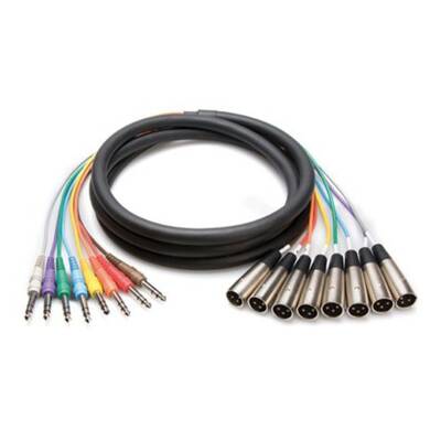 8'li TRS-XLRM Snake Kablo 7 m (STX-807M) - 1