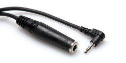 1/4&prime;&prime; TRS (F) - 3.5 mm. TRS (M) Kulaklık adaptörü 15 cm (erkek) MHE-100.5 - HOSA