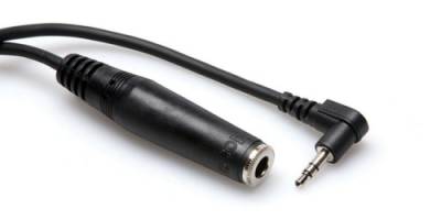 1/4&prime;&prime; TRS (F) - 3.5 mm. TRS (M) Kulaklık adaptörü 15 cm (erkek) MHE-100.5 - 1