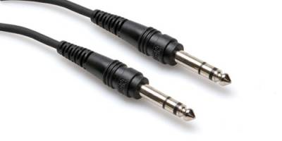 1/4'' TRS (M) - 1/4'' TRS (M) Balanslı kablo 90 cm (Erkek) CSS-103