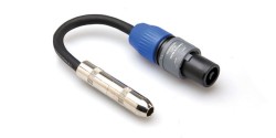 1/4&prime;&prime; TS (F) <-> speakON hoparlör adaptörü GSK-116 - HOSA
