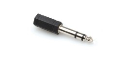 HOSA - 3.5 mm. TRS (F) <-> 1/4′′ TRS (M) adaptör (erkek) GPM-103