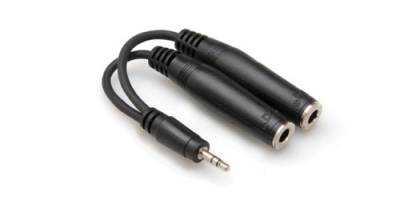 3.5 mm. TRS (M) <-> Dual 1/4&prime;&prime; TRS (F) Y-kablo (dişi) Y-kablo YMP-233 - 1