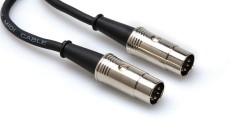 HOSA - 5-pin DIN (M) <-> 5-pin DIN (M) PRO MIDI kablosu, 3 metre(Erkek) MID-510