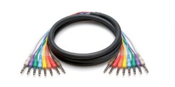 8'li TRS-TRS Snake Kablo (2 mt) Hosa Snake Kablo (TRS <-> TRS) CSS-802 - 1