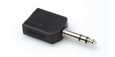 Dual 1/4′′ TRS (F) <> 1/4′′ TRS (M) Çevirici (erkek) GPP-359 - 1