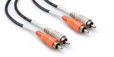 Dual RCA (M) - RCA (M) Balanssız kablo 1 mt (Erkek) CRA-201