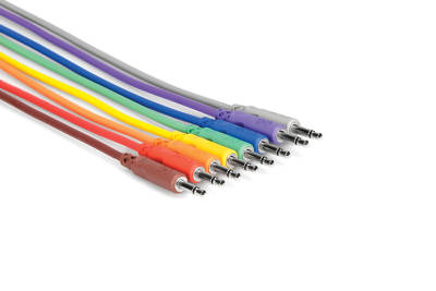 PATCH CABLE 3.5 MM TS 30 cm. 3.5 mm (Erkek) - 3.5 mm (Erkek) Balanssız kablo CMM-830 - 1