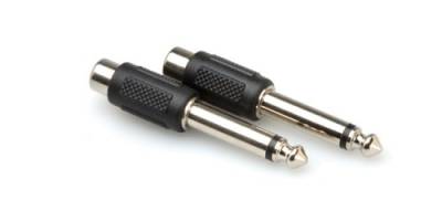 RCA (F) <-> 1/4′′ TS (M) adaptör (2 adet) (erkek) GPR-101 - 1