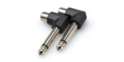 RCA (F) <-> 1/4′′ TS (M) adaptör (2 adet) (erkek) GPR-123 - 1